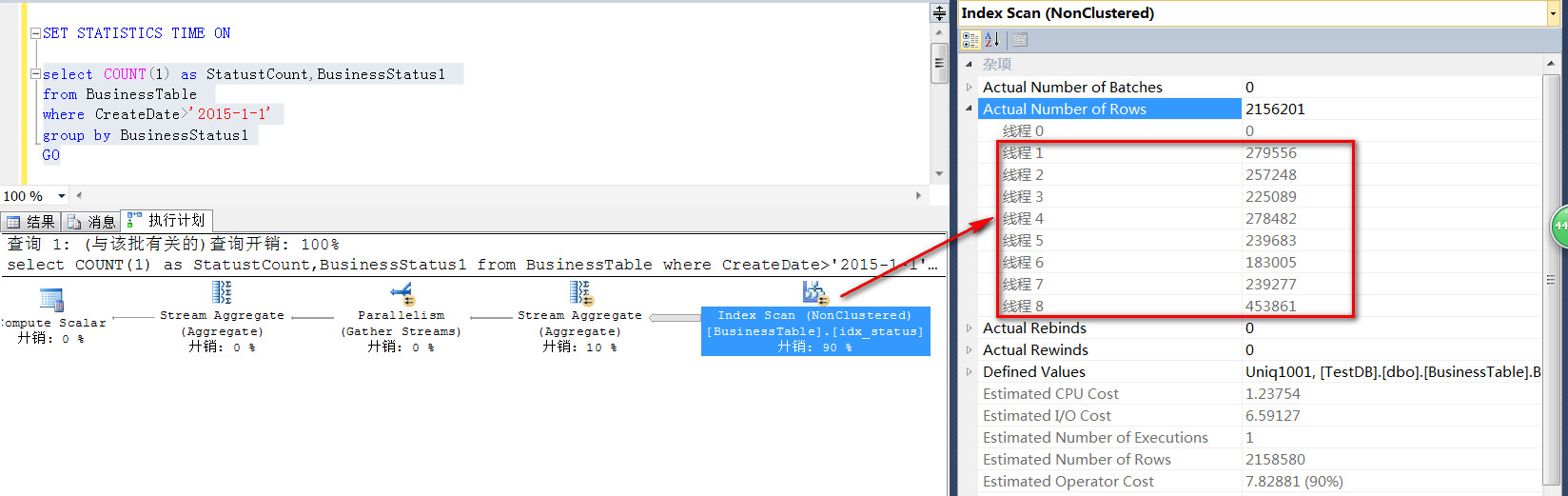 SQL Server并行操作优化避免并行操作被抑制而影响SQL的执行效率