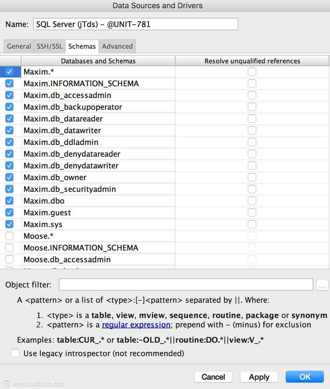 详解将DataGrip连接到MS SQL Server的方法