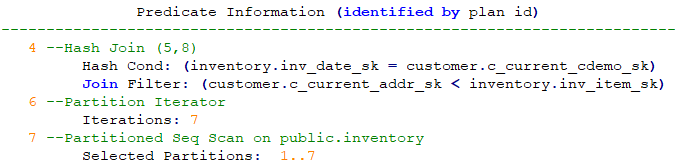 详解GaussDB(DWS) explain分布式执行计划的示例