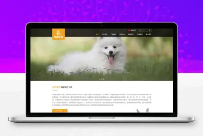 响应式大气宠物食品动物模板 HTML5猫粮狗粮源码下载