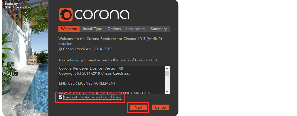 C4D-Corona5.2渲染器-中文汉化版