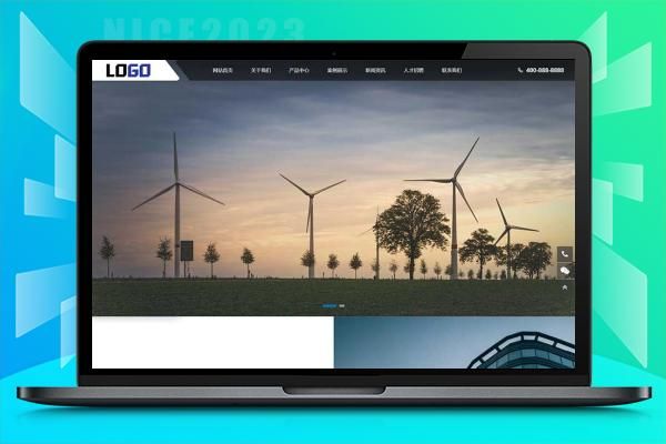 (自适应手机端)环保企业网站模板 全屏滚屏大气的网站源码下载